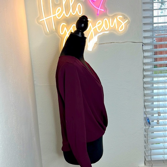 Halogen Plum Blouse XS/P - Picture 3 of 5